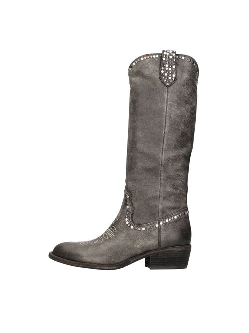 Stivali in pelle ASH | GINGER INTERCEPTORNERO